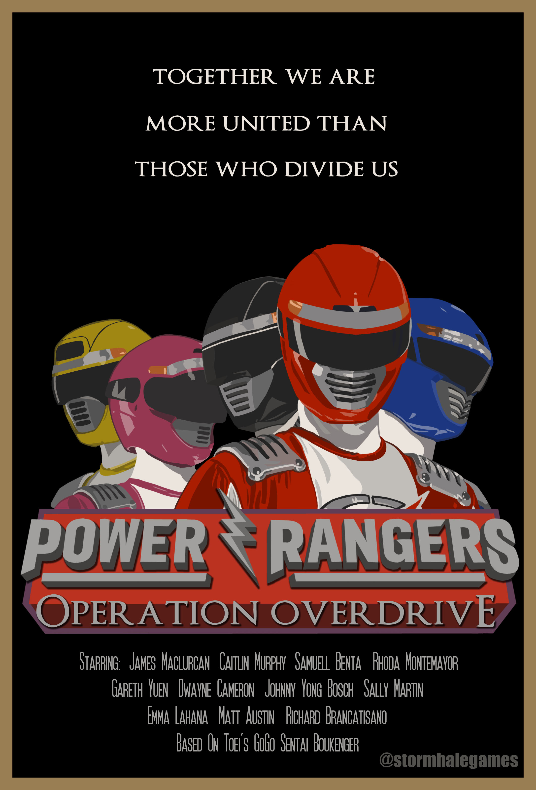 Power Rangers Poster 14 - Operation Overdrive by Stormhale on DeviantArt