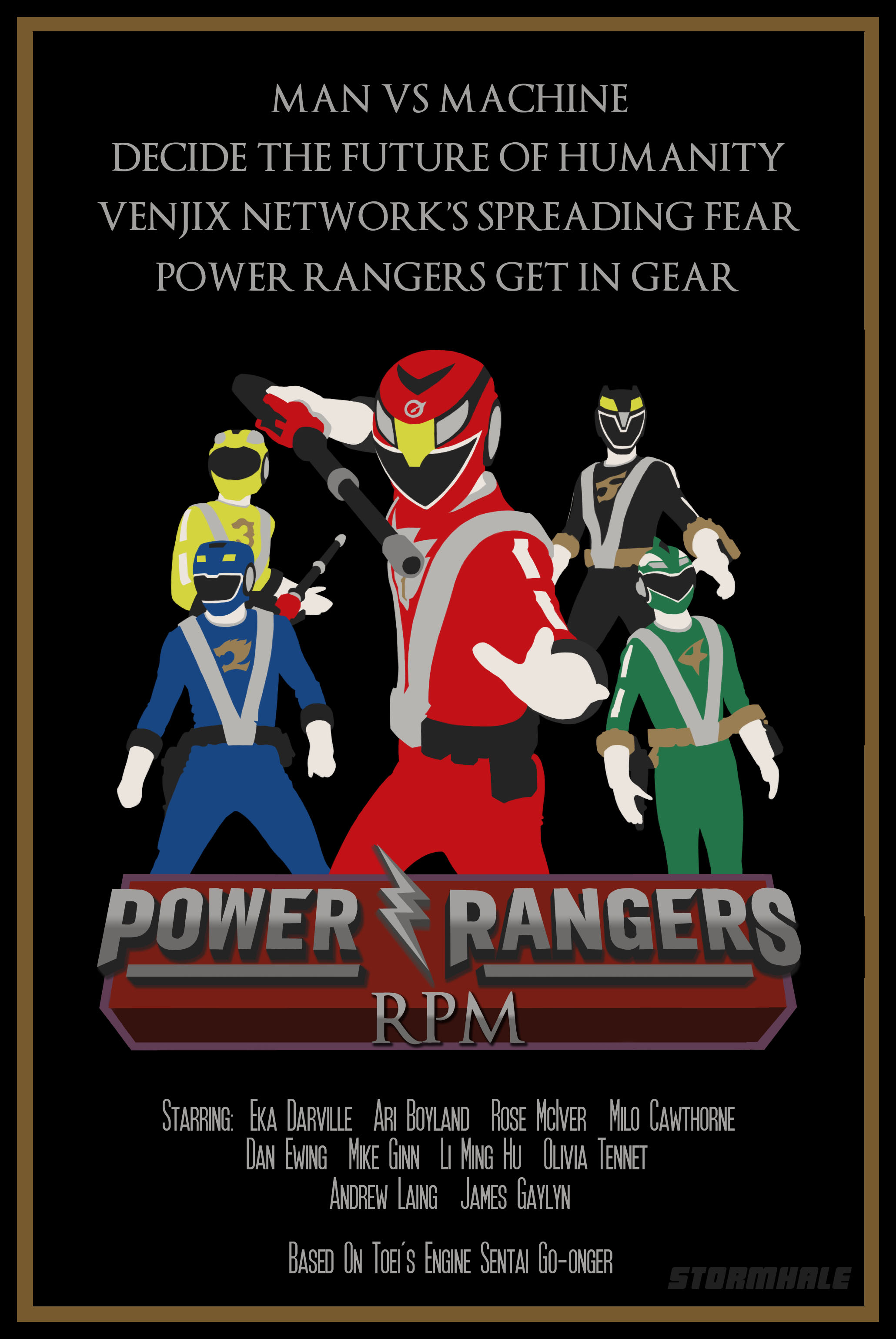 Power Rangers Poster 16 - RPM by Stormhale on DeviantArt