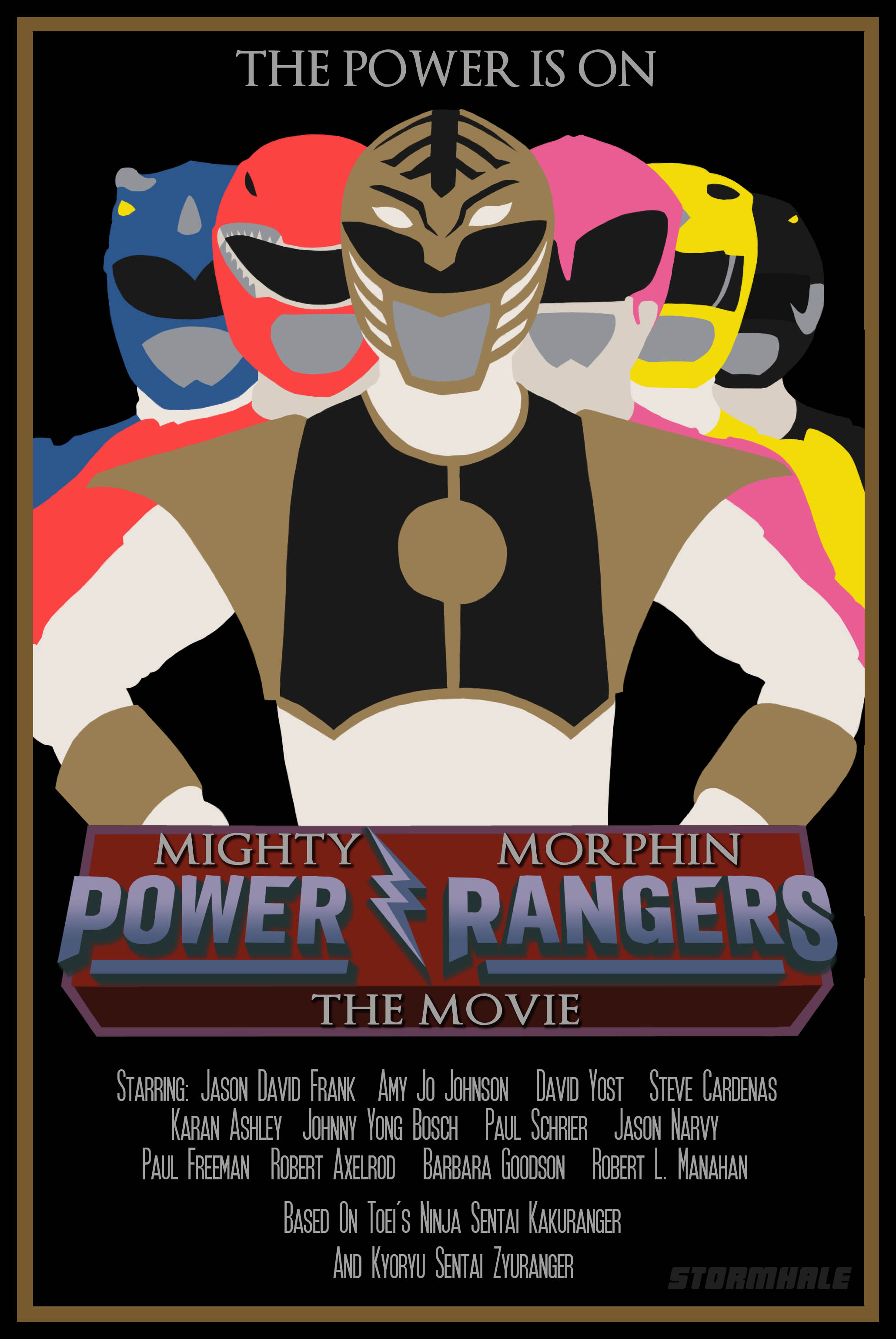 Power Ranges Poster Power Rangers Poster 022 - MMPR The Movie by Stormhale on DeviantArt