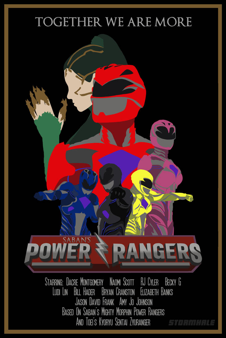 Power Rangers Poster 024 - Power Rangers by Stormhale on DeviantArt