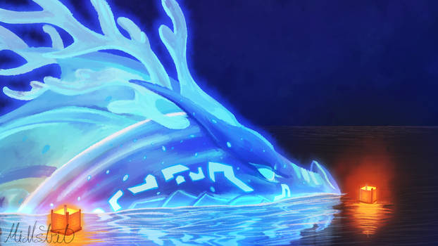 Ninjago Ocean Dragon - Screenshot Redraw