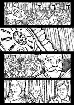 The Masque of the Red Death: Page 4 (WiP)