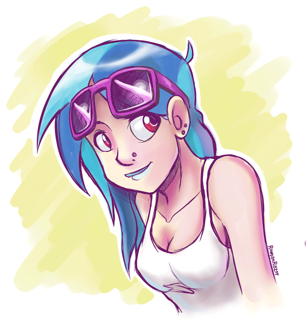 Human Vinyl Scratch