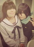 Hiyori Iki and Yato ( Noragami ) by tsukinomai90
