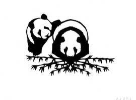The two pandas