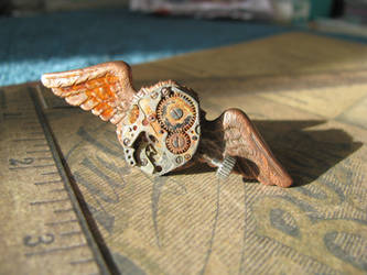 Steampunk Wing ring Gears