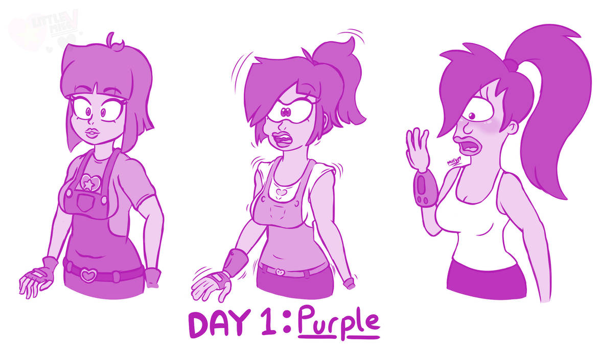 TF'vember Day 1: Purple by LittleMiss-V on DeviantArt