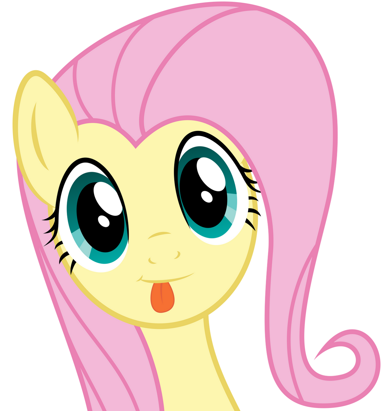 Fluttershy being cute [without Hoody]