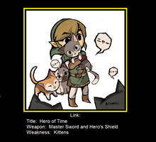 Link's Weakness for Kittens