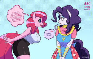 Sudden Style Change | Pinkie Pie x Rarity RE