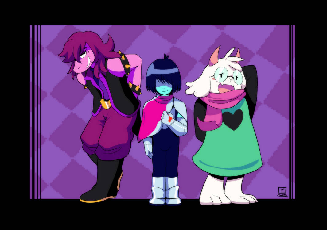 Delta Rune Trio Deltarune Trio by Traupa on DeviantArt