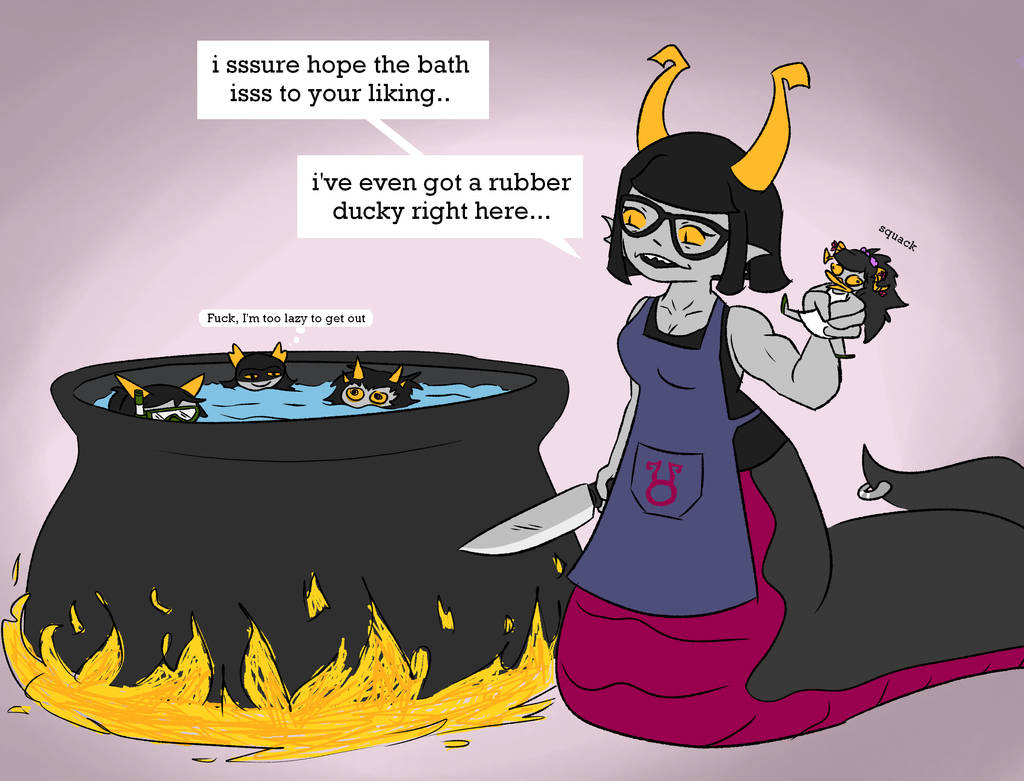 Soup Fit For a Snake by KaiserMeowser on DeviantArt
