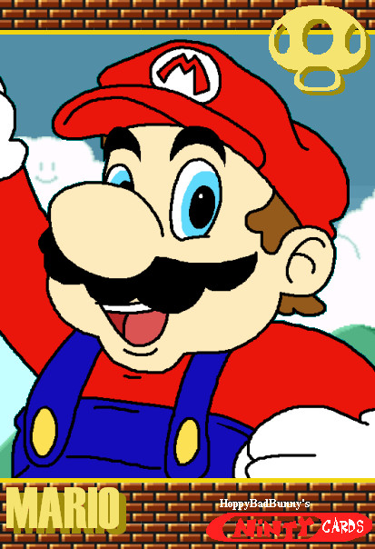 Ninty Card - Mario