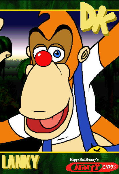 Ninty Card - Lanky Kong