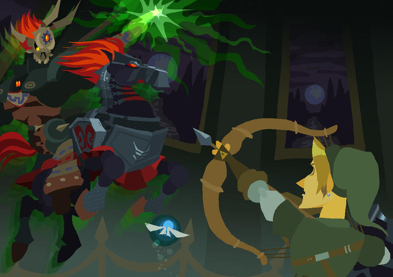 Mirrage Battle by HoppyBadBunny