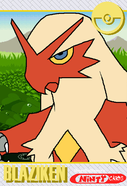 Ninty Card - Blaziken