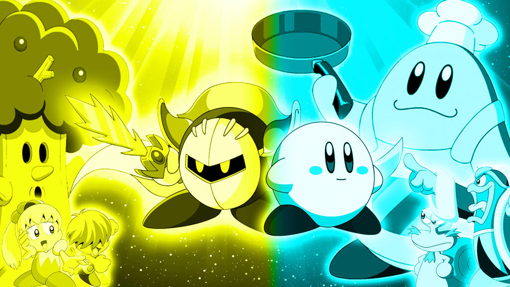 Kirby Anime - Kirby and Meta Knight Background by Newpuppy64 on DeviantArt Kirby Anime - Kirby and Meta Knight Background by Newpuppy64 on DeviantArt