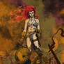 The Savage Sword,.. of Red Sonja - Color