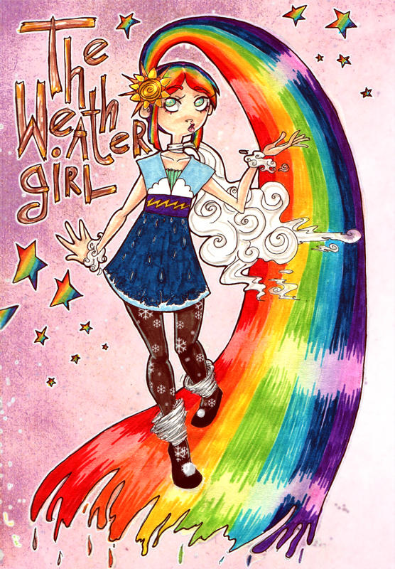 Mini Weather Deviantart The weather girl by lainchan on DeviantArt