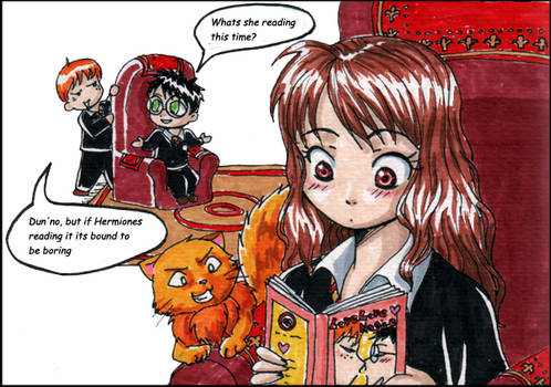 hermione discovers doujinshi