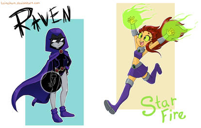 Teen titans ladies