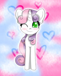 COMMISSION: Sweetie Belle Poster