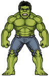 The Hulk by alexmicroheroes
