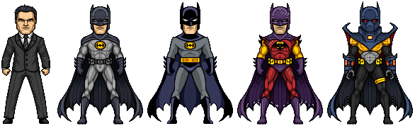 Batman Types Batman Variants- Series 1 by alexmicroheroes on DeviantArt