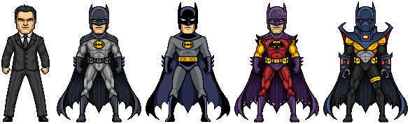 Batman Variants- Series 1 by alexmicroheroes on DeviantArt