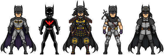 Batman Types Batman Variants- Series 3 by alexmicroheroes on DeviantArt