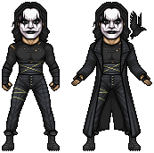 The Crow- Eric Draven by alexmicroheroes