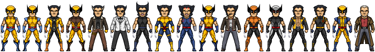 Wolverine Variants by alexmicroheroes on DeviantArt