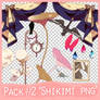 PNG Pack #2 'Shikimi'
