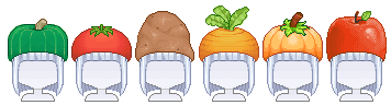 Veggie Hats