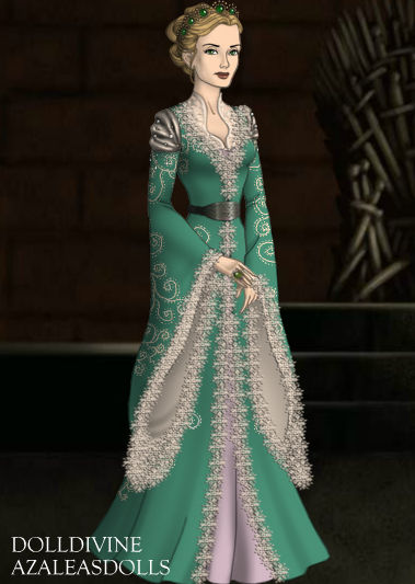 cersei green dress Love is poison. A sweet poison, yes, but it will kill you all the same. Cersei Lannister A Clash of Kings, Sansa IV Artist: Jaenarra Art: Cersei @westeros.post for more ASOIAF