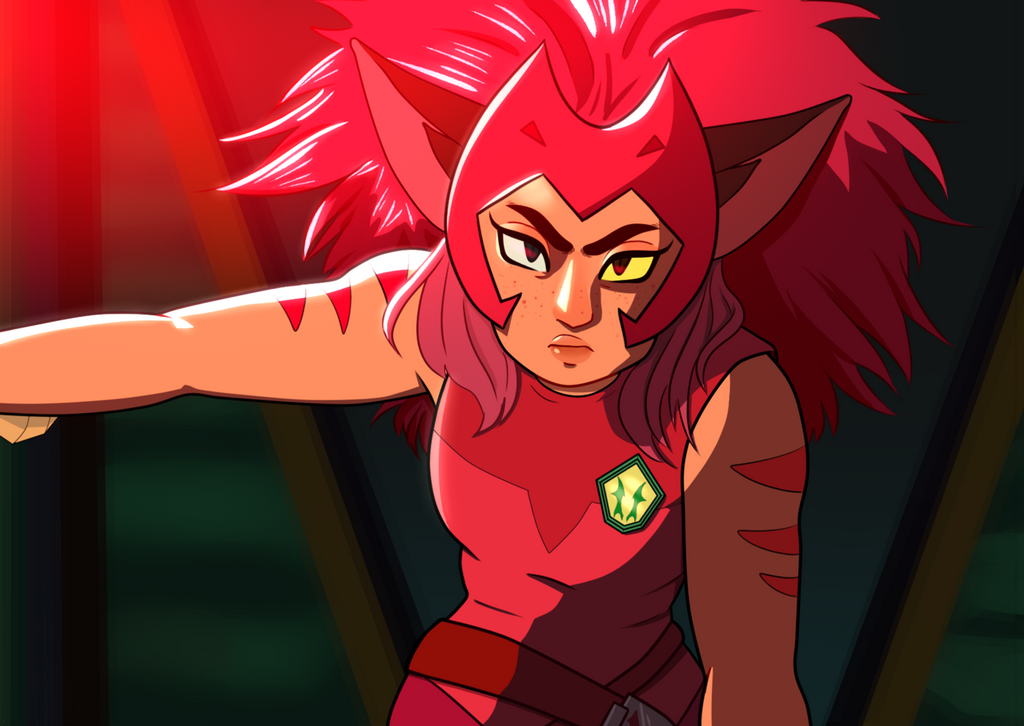 Catra Versions Deviantart Catra screenshot redraw by Eena-Art on DeviantArt