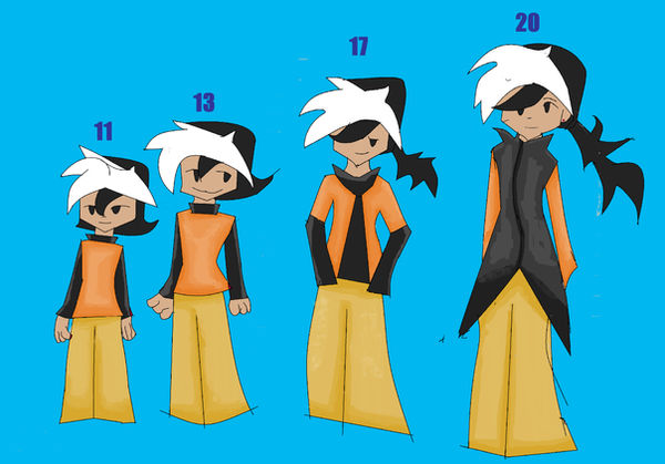 Zak Throughout The Years by kirbyfanyay on DeviantArt