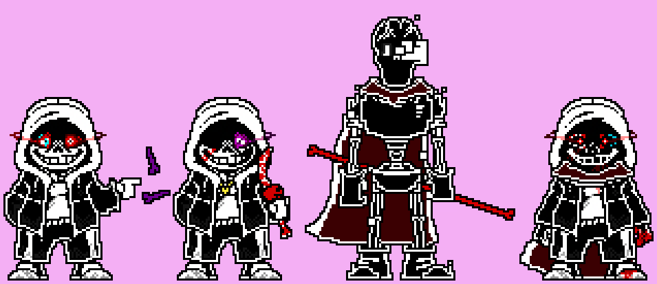 dusttale something changed 3 phases by Shinzirai on DeviantArt