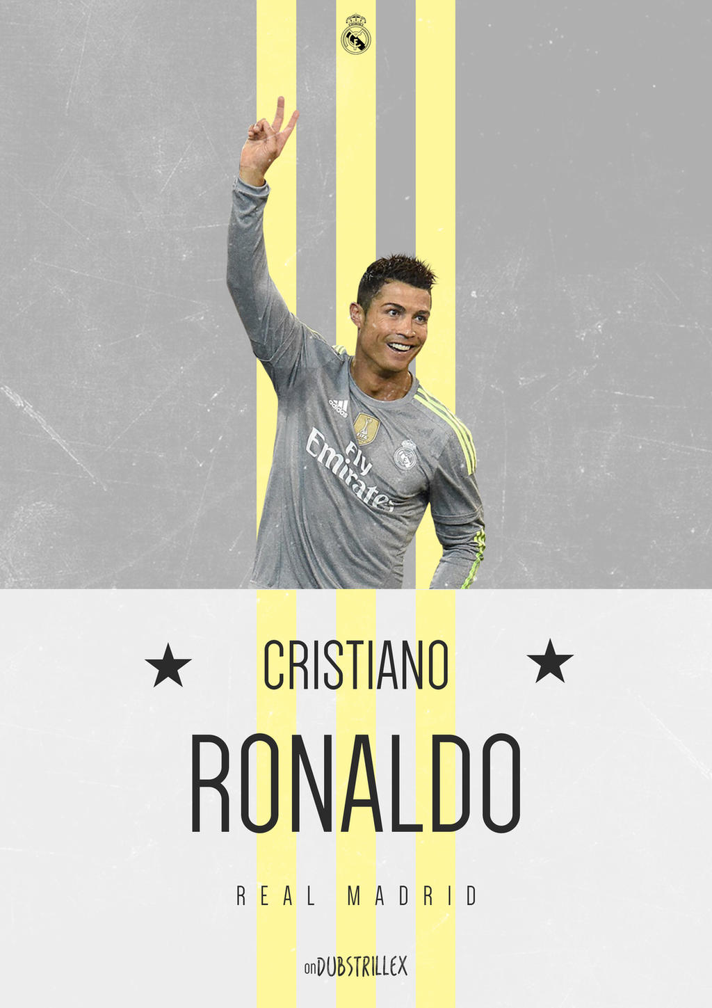 Cristiano Ronaldo poster, design, illustarted art poster, Ronaldo ,Real  madrid