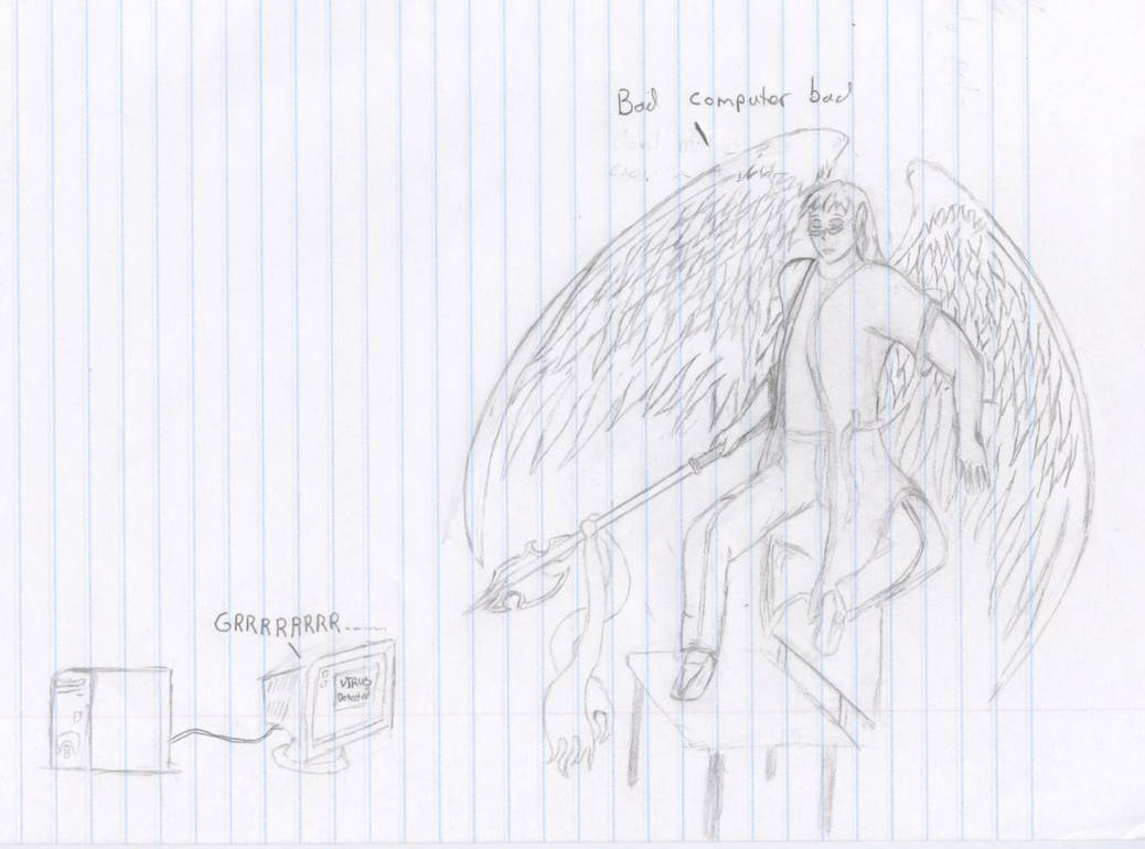 Angelic Computer Angelic computer errors by FinalSage on DeviantArt