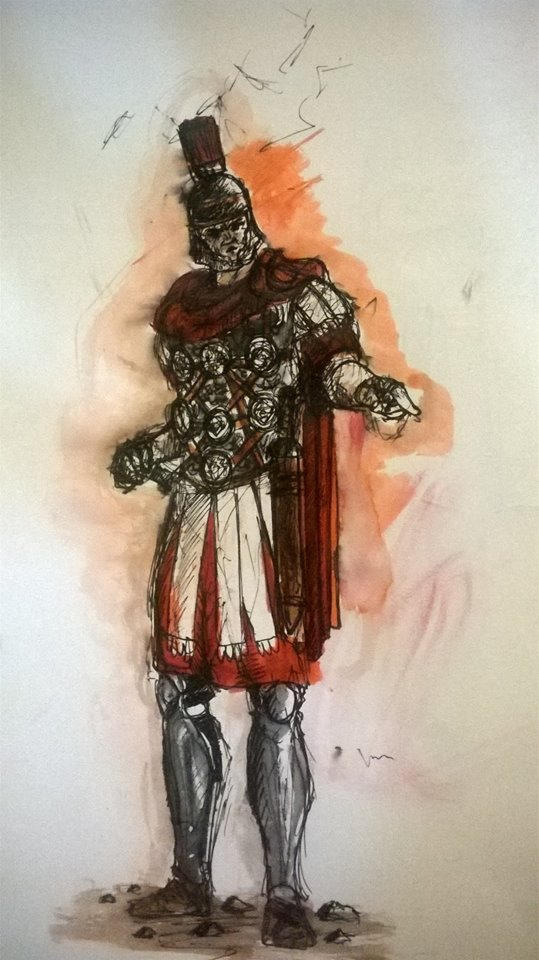 Legion Rome Drawing Roman Legion by ArtOfGabe on DeviantArt