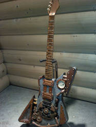 Circa 1920 A.R.A.M. Steampunk Guitar