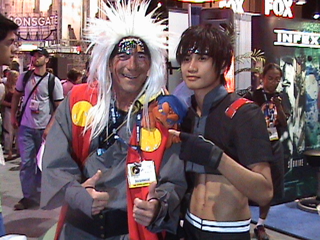 Comic-Con 08: Jiraiya and Sai