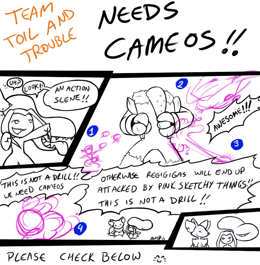 Cameos Needed for Team Toil and Trouble - CLOSED