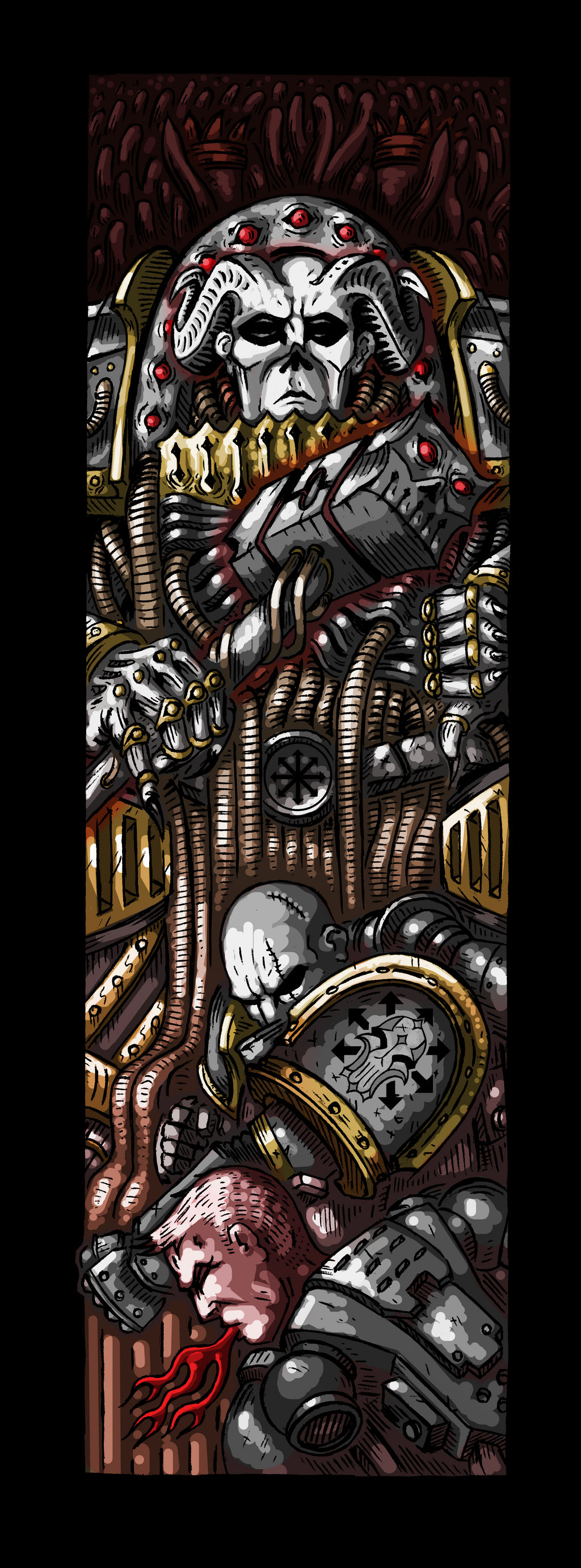Daemon Primarch Perturabo by Babymordred121 on DeviantArt