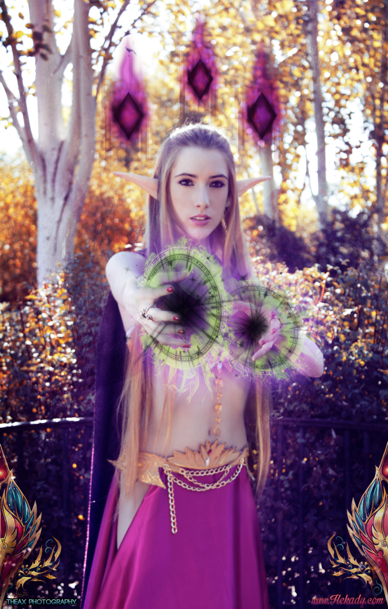 Warlock blood elf Cosplay