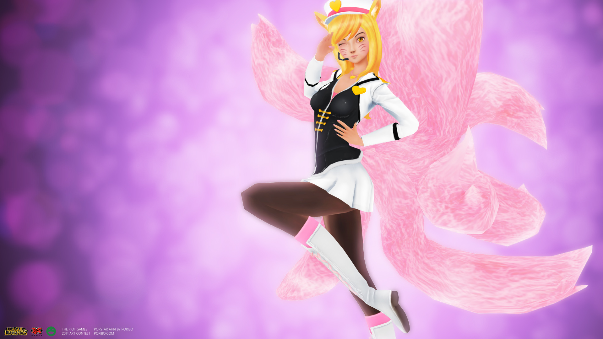 Popstar Ahri by Poribo