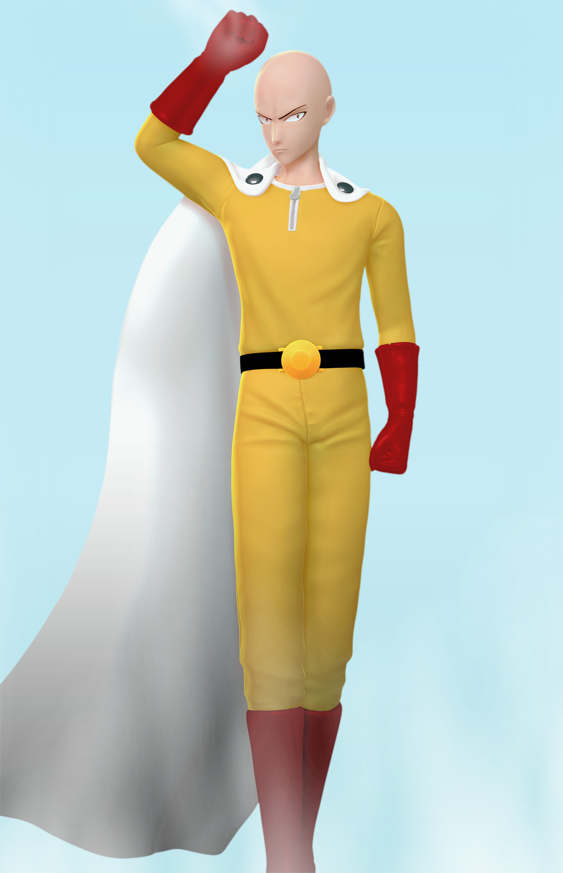 One Punch Man - Saitama by Poribo
