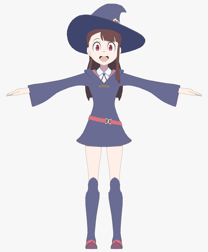 Akko WIP by Poribo