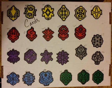 CFV Clan Symbols Perler Bead Charms